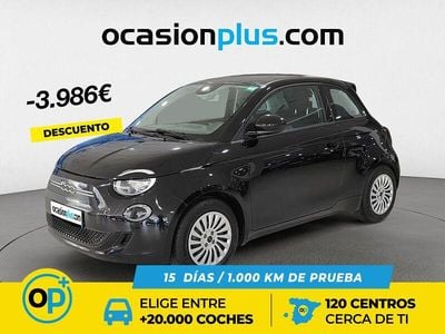 Negro Usado 2022 Fiat 500e Action Utilitario | 12.390 € (Precio justo)