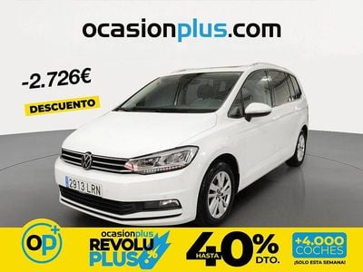 Usado VW Touran Advance 150 CV (110 kW) 2021 Blanco Monovolumen