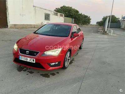Usado Seat Leon SC FR 150 CV (110 kW) 2015 Rojo Utilitario