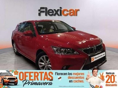 Usado Lexus CT200h Business Edition 136 CV (100 kW) 2017 Rojo Utilitario