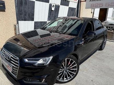 Usado Audi A4 S-Line 190 CV (139 kW) 2016 Negro Berlina