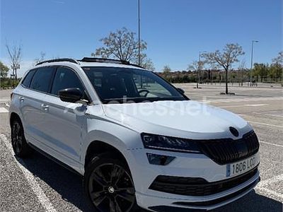 Usado Skoda Karoq SportLine 150 CV (110 kW) 2019 Blanco SUV