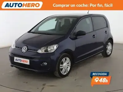 Begagnad VW up! high up! 75 HK (55 kW) 2017 Blå Halvkombi