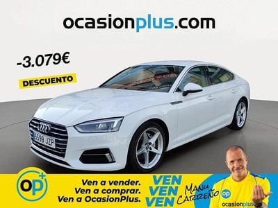 Usado Audi A5 Sport 190 CV (139 kW) 2017 Blanco Coupe