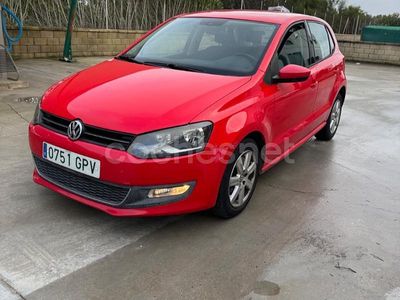 Usado VW Polo 80 CV (58 kW) 2009 Rojo Berlina
