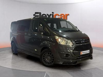 Usado Ford Transit Custom 100 CV (73 kW) 2017 Gris Monovolumen