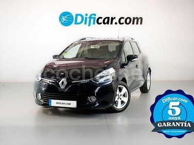 Usado Renault Clio GrandTour 91 CV (66 kW) 2015 Negro Familiar