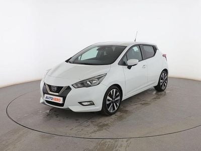 Usado Nissan Micra Tekna 90 CV (66 kW) 2017 Blanco Berlina
