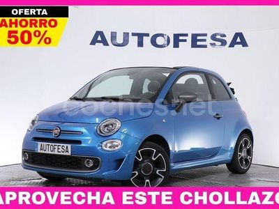 Azul Usado 2016 Fiat 500C S Descapotable | 10.250 € (Un poco caro)