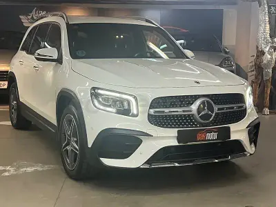 Usado Mercedes GLB200 150 CV (110 kW) 2022 Blanco SUV