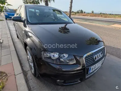 Usado Audi A3 Ambiente 105 CV (77 kW) 2007 Gris / plata Utilitario