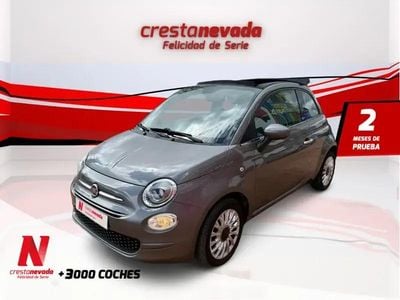 Usado Fiat 500C Lounge 69 CV (50 kW) 2020 Gris Descapotable