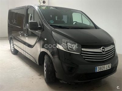 Usado Opel Vivaro 125 CV (91 kW) 2018 Negro Monovolumen