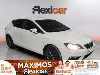 Usado Seat Leon Style 130 HP (95 kW) 2018 Branco