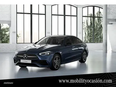 Usado Mercedes C220 200 CV (147 kW) 2023 Azul Berlina