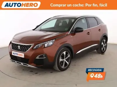 Usado Peugeot 3008 GT-line 165 CV (121 kW) 2017 Marrón SUV
