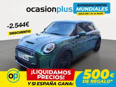 Usado Mini Cooper S 178 CV (130 kW) 2023 Verde Utilitario
