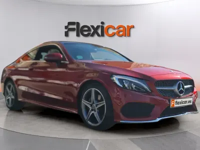 Usado Mercedes C220 170 CV (125 kW) 2017 Rojo Coupe