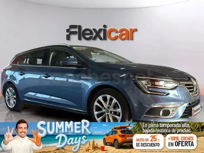 Usado Renault Mégane GrandTour Business 140 CV (102 kW) 2019 Azul Familiar