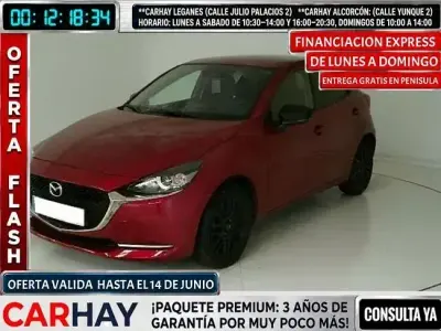 Usado Mazda 2 Homura-Line 90 CV (66 kW) 2022 Rojo Berlina