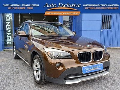 Usado BMW X1 Exclusive 143 CV (105 kW) 2010 Marrón SUV