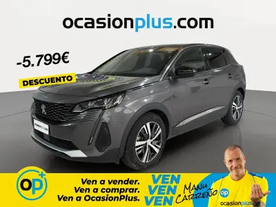Usado Peugeot 3008 Allure 300 CV (220 kW) 2023 Gris SUV