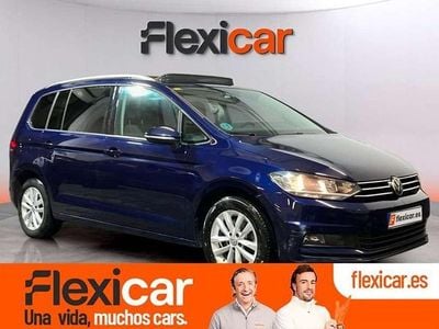 Usado VW Touran Advance 150 CV (110 kW) 2018 Azul Monovolumen