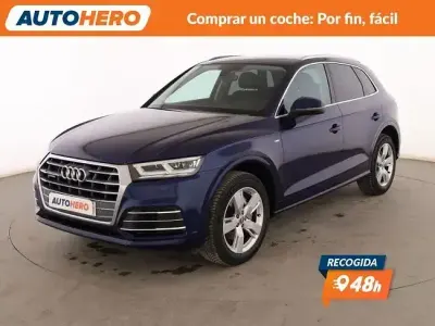 Usado Audi Q5 S-Line 163 CV (119 kW) 2018 Azul SUV