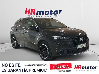 Usado DS Automobiles DS7 Crossback Performance 131 CV (96 kW) 2021 Negro SUV