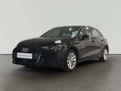Usado Audi A3 110 CV (80 kW) 2023 Negro Berlina