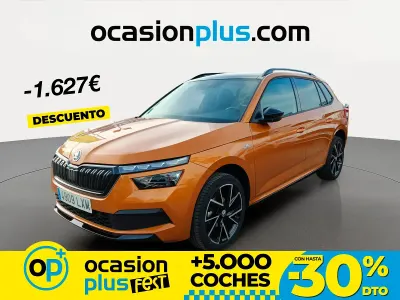Usado Skoda Kamiq Monte Carlo 110 CV (80 kW) 2022 Naranja SUV