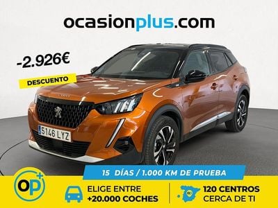 Naranja Usado 2022 Peugeot 2008 GTi SUV | 16.900 € (Precio justo)