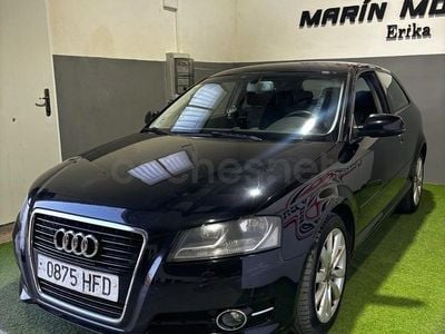Usado Audi A3 Attraction 105 CV (77 kW) 2011 Negro Berlina