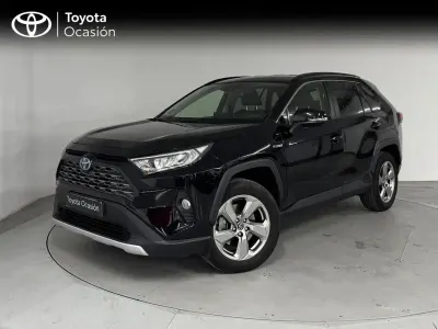 Usado Toyota RAV4 Hybrid Advance 218 CV (160 kW) 2019 Negro cosmo SUV