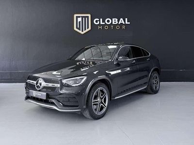 Usado Mercedes GLC220 194 CV (142 kW) 2020 Gris / plata Coupe