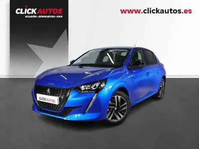 Begagnad Peugeot 208 Allure 101 HK (74 kW) 2023 Blå Halvkombi