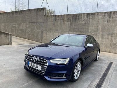 Usado Audi S4 354 CV (260 kW) 2017 Azul Berlina
