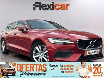 Usado Volvo V60 150 CV (110 kW) 2019 Rojo Familiar