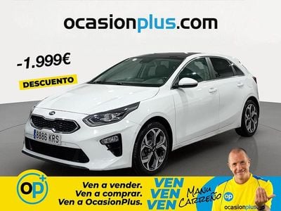 Usado Kia Ceed Launch Edition 136 CV (100 kW) 2018 Blanco Utilitario