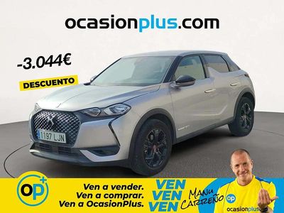 Usado DS Automobiles DS3 Crossback Performance 130 CV (95 kW) 2020 Gris SUV