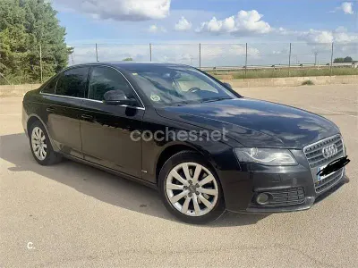 Usado Audi A4 S-Line 143 CV (105 kW) 2008 Negro Berlina