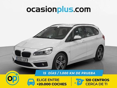 Blanco Usado 2015 BMW 218 Active Tourer Monovolumen | 14.900 € (Un poco caro)