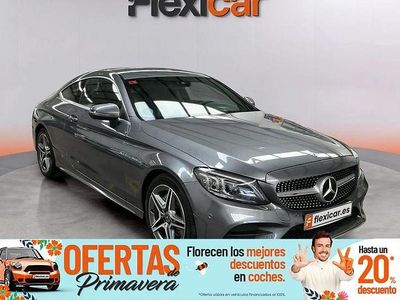 Usado Mercedes C220 194 CV (142 kW) 2019 Gris / plata Coupe