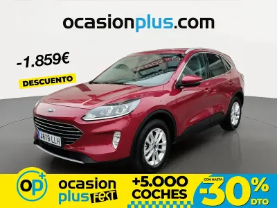 Usado Ford Kuga Titanium 150 CV (110 kW) 2020 Rojo SUV