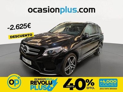 Usado Mercedes GLE500 442 CV (325 kW) 2017 Negro Pickup/Camioneta
