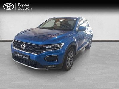 Usado VW T-Roc Sportline 190 CV (139 kW) 2018 Azul SUV