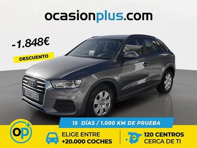 Usado Audi Q3 Attraction 150 CV (110 kW) 2016 Gris SUV