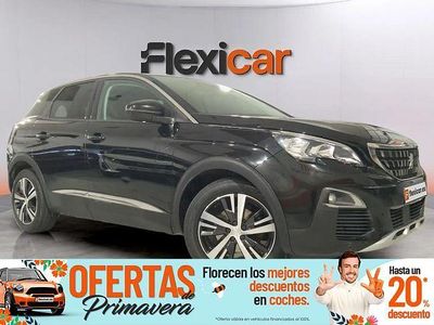 Usado Peugeot 3008 Allure 130 CV (95 kW) 2017 Negro SUV