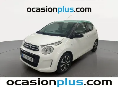 Usado Citroën C1 PureTech 82 CV (60 kW) 2018 Blanco Utilitario
