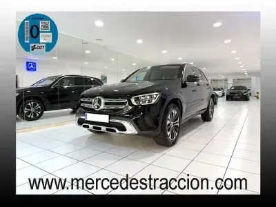 Usado Mercedes GLC300e 320 CV (235 kW) 2022 Negro SUV
